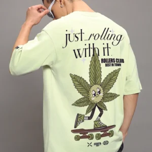 Oversized Men’s T-Shirt | Olive Green